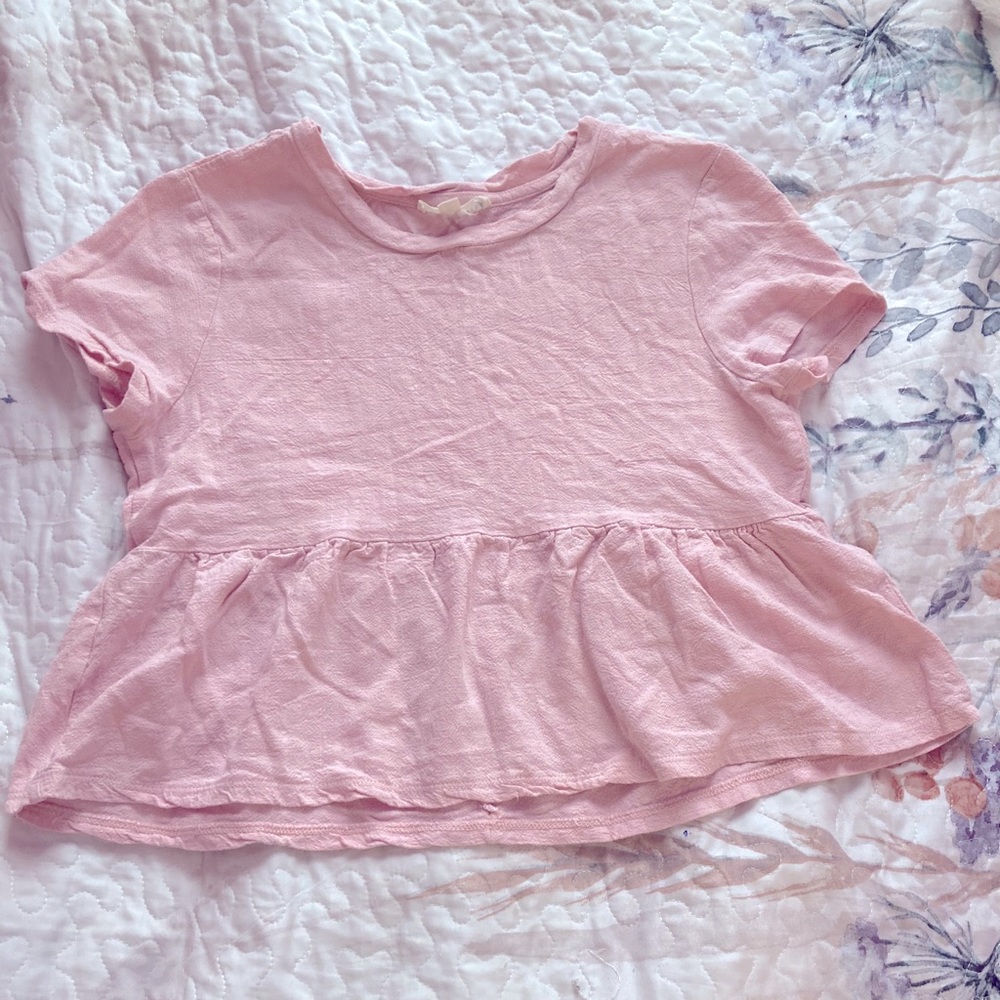 PACSUN CROPPED RUFFLE TOP - Picture 2 of 3